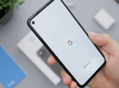 Google Android Pixel 4a Smartphone Booting Up